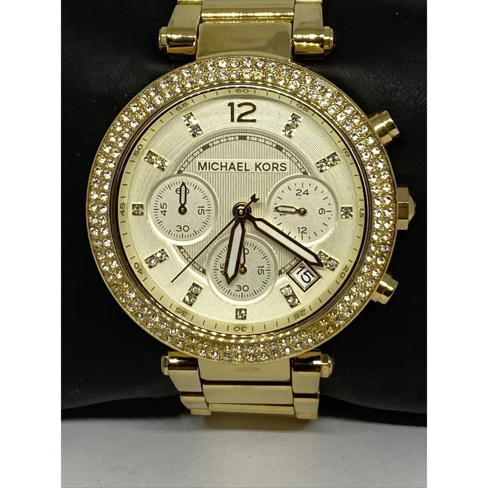 Michael Kors Parker MK5354 Womens Stainless Steel Analog Dial Quartz Watch WO13